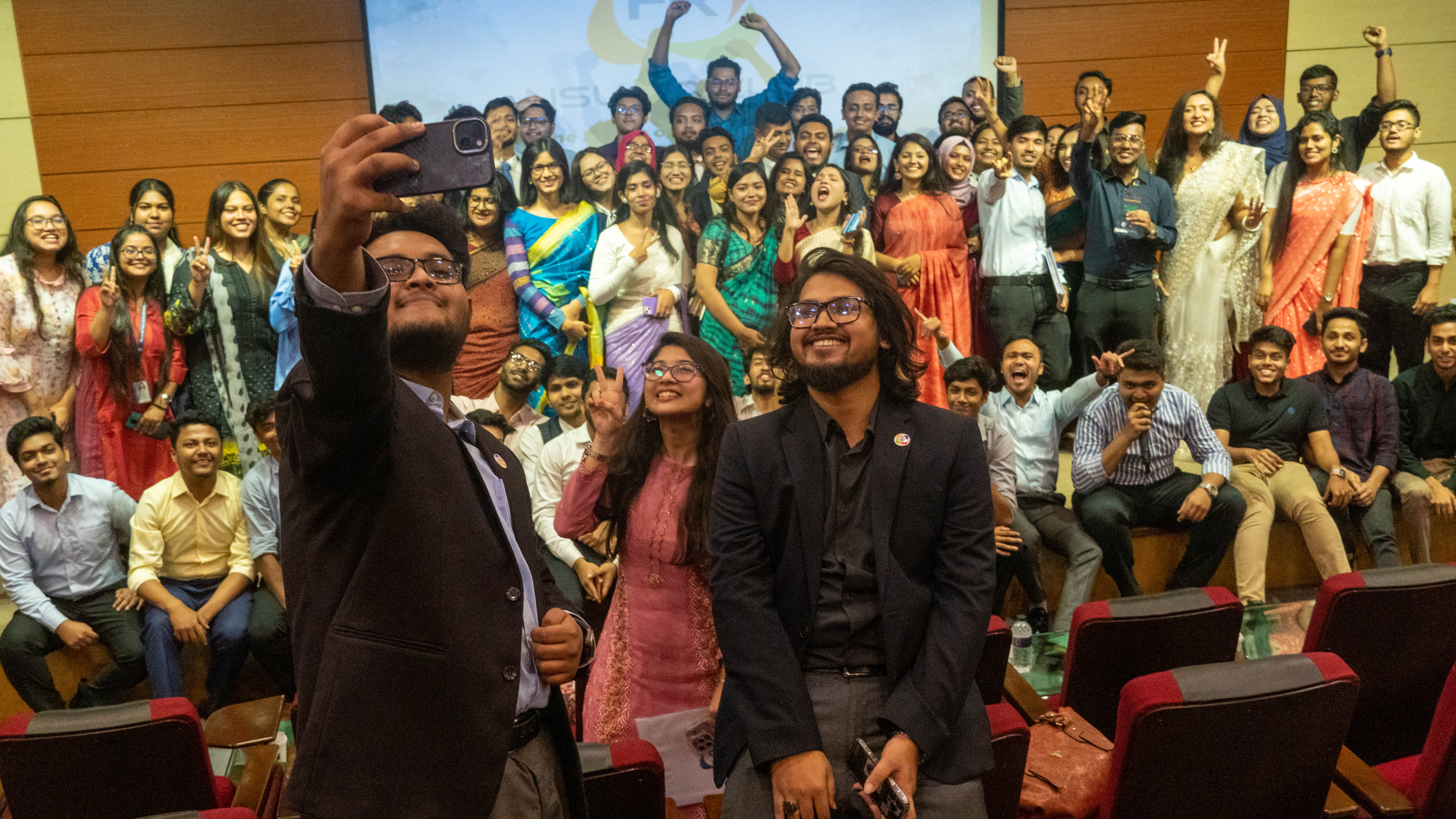 NSU HR Club campus event